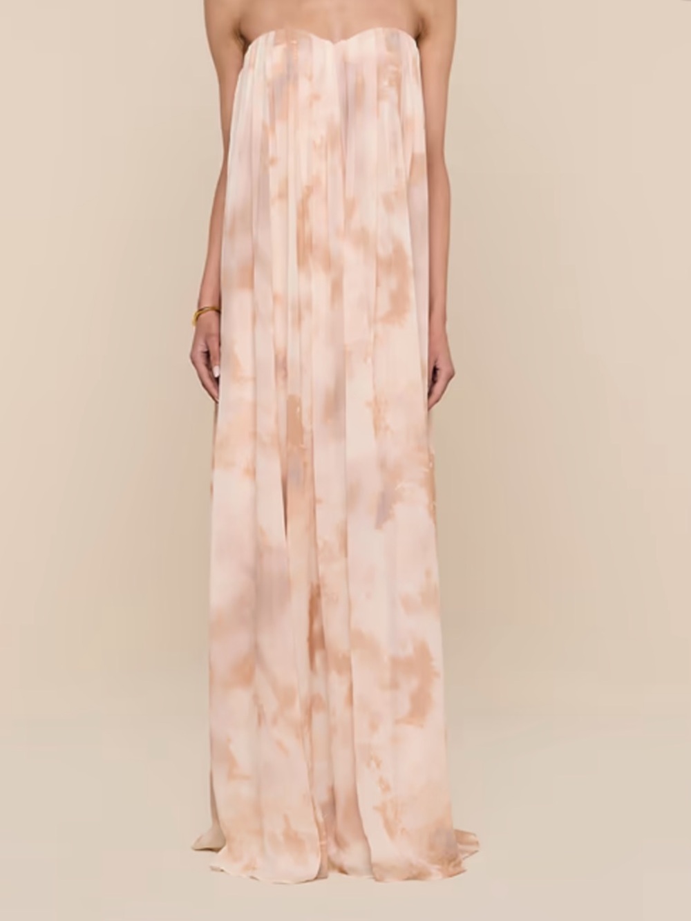 L'AGENCE Raine Strapless Gown